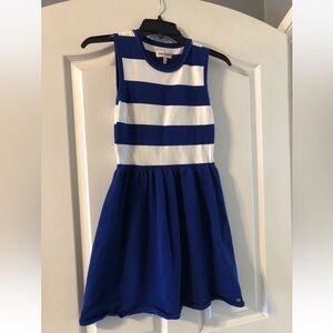 Juicy Couture Navy and White Striped Kids Dress